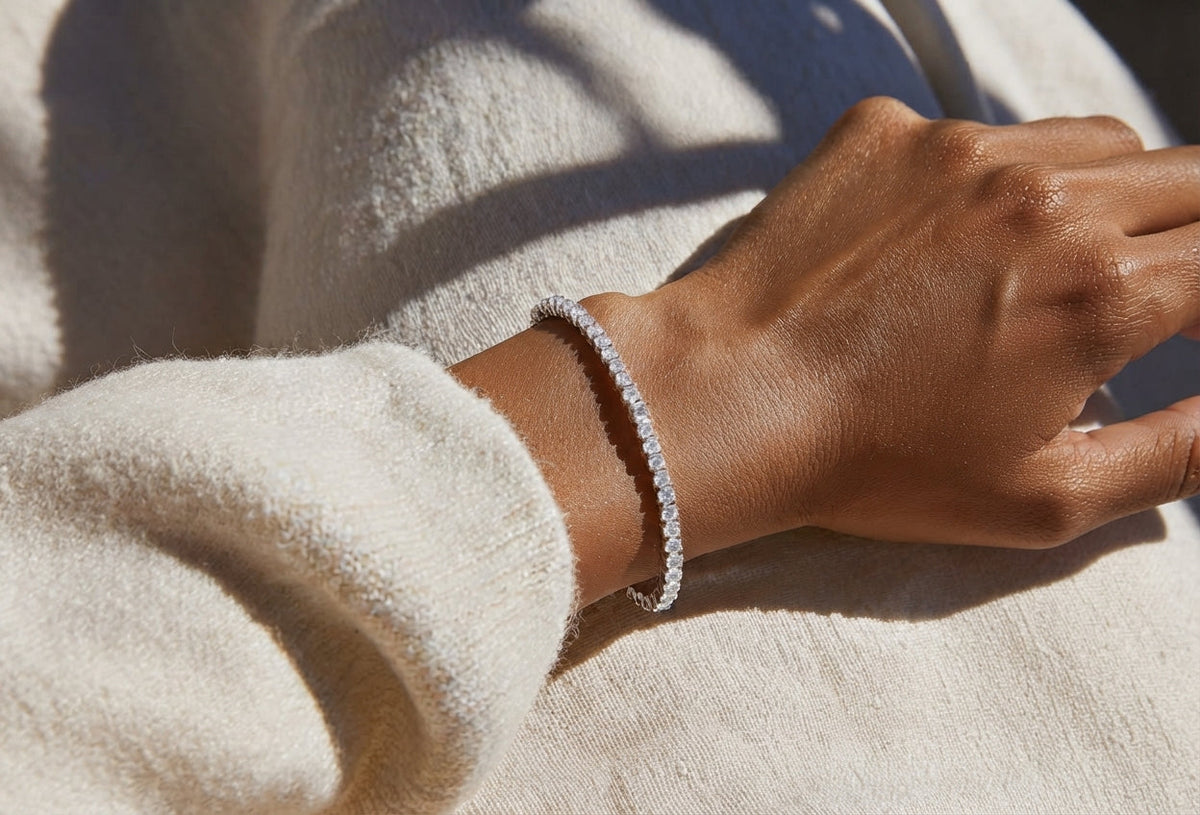 Tennis Bracelet: Timeless Classic Diamonds