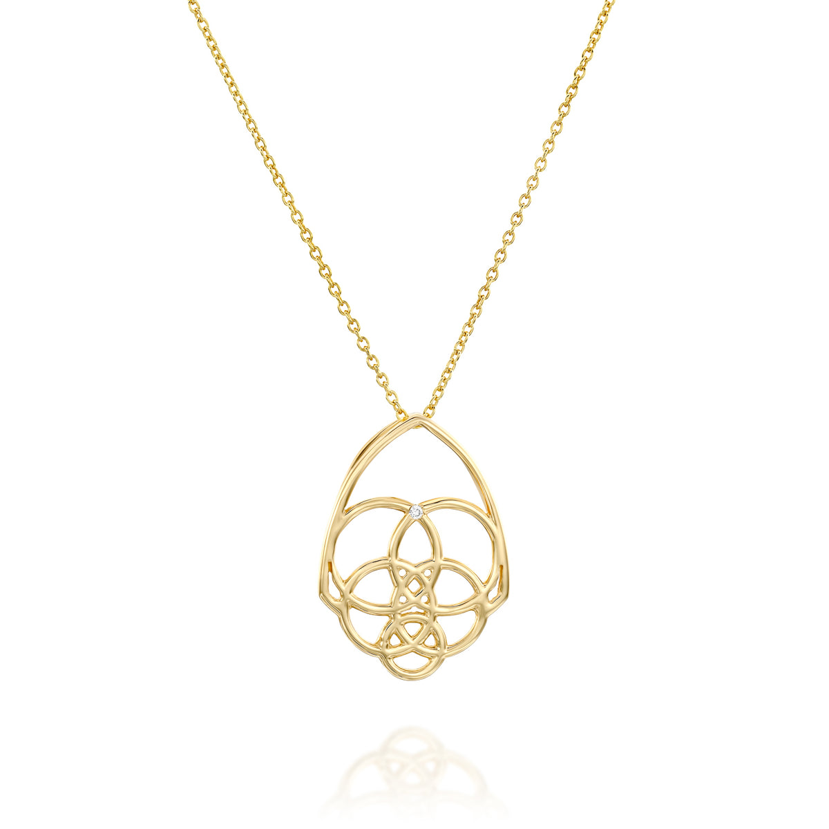 One Diamond Hamsa