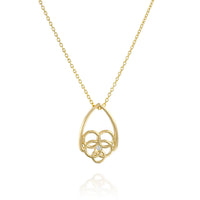 One Diamond Hamsa Small