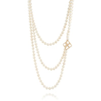 Pearls and Diamonds Lace Necklace