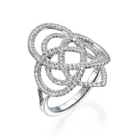 Diamonds Arabesque Statement Ring